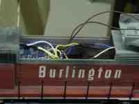 look at the decoder and wires from above