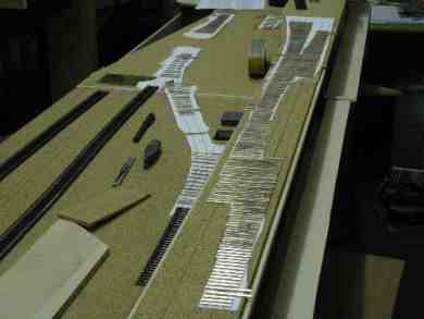 mainline turnouts, many ties