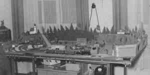 H0 layout in 1954