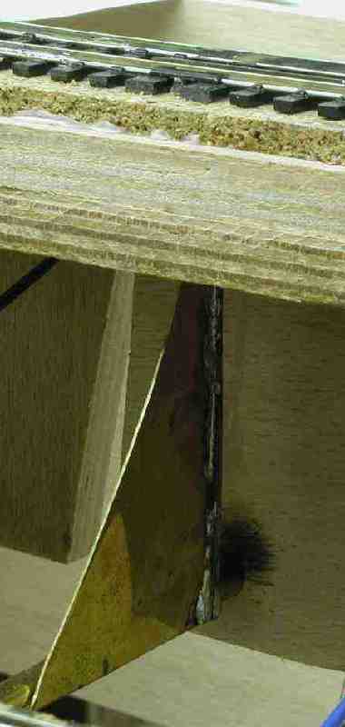 vertical connection with hot soldering