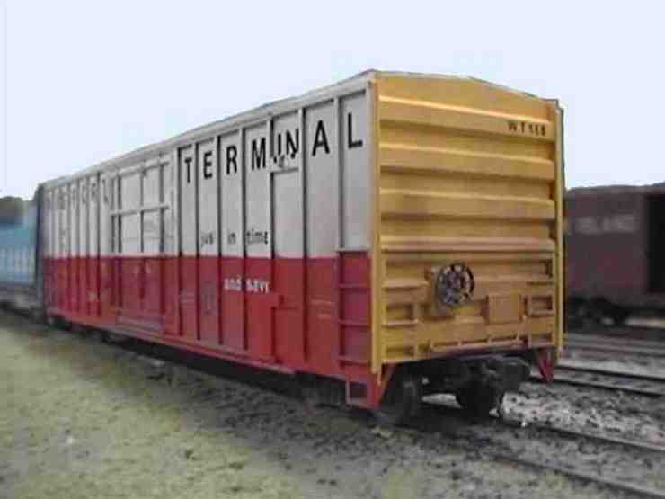 At Third Street Yard.