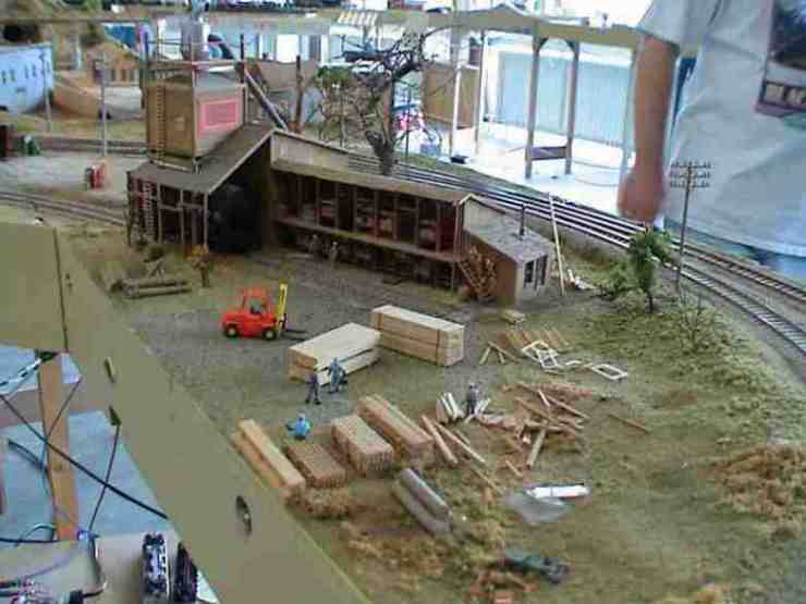 lumber yard at Hillside Jct.