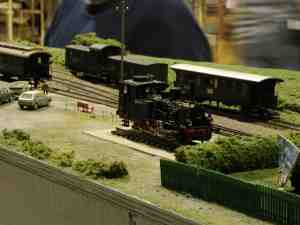 Eine Denkmalslok in Naumburg