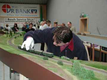 zu schnell geschoben