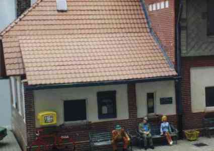 Modell Empfangsgebäude