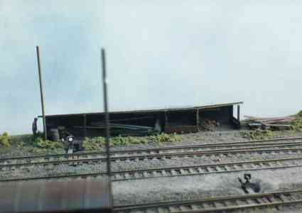 Modell Lagerschuppen