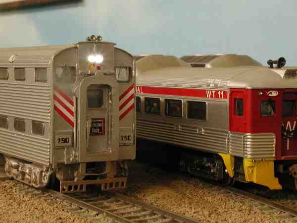 Commuter cab car with LEDs