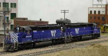 Montana Rail Link SD 40s