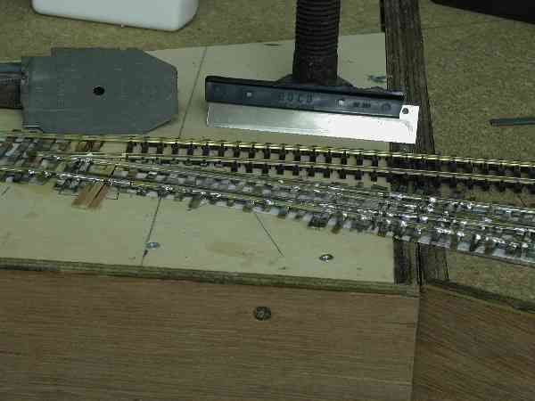 turnouts over modul joints