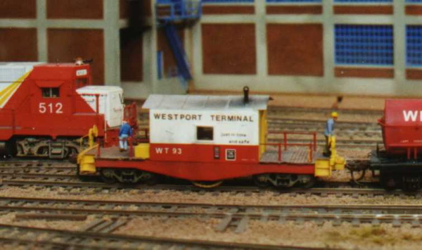 track cleaning transfer caboose